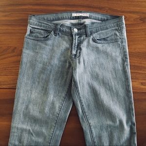 J Brand Pencil Jeans — Grey